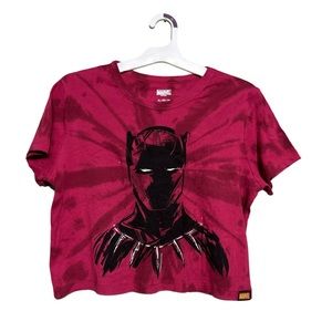 Women's Marvel Black Panther Cropped Tee